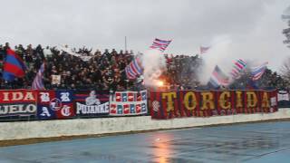 Osijek  Hajduk 21 05032017 navijači [upl. by Hallette]