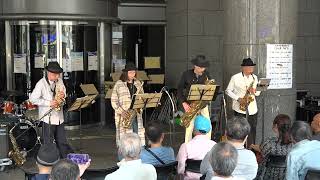 I Cant Get Started  Saxophone Quartet ” The Happy Sax quot [upl. by Ocirled]