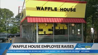 Waffle House employees get pay raise [upl. by Joceline]