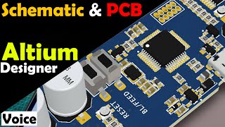 Altium Tutorial for Beginners Schematic and PCB Designing in Altium Designer [upl. by Key]