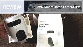 REVIEW EZVIZ Smart Home Camera H9c Dual 2K [upl. by Morie]