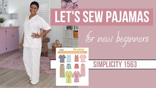 How to Sew Pajamas  For New Beginners Fall 2022 [upl. by Stacey791]