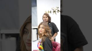 shanuzzsaloon hairstyle ankita hairstyle reels salon shorts viralvideos trnding trend [upl. by Arammahs]