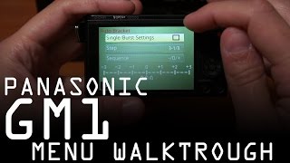 Panasonic Lumix GM1 detailed features walktrough [upl. by Bysshe]