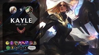 Kayle Top vs Riven  BR Grandmaster Patch 1324 [upl. by Assirehs226]