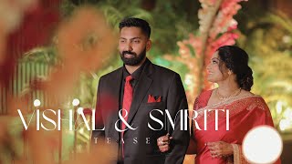 BEST WEDDING TEASER  SMRITI X VISHAL  LENSISUP BY ARUN  PUNE [upl. by Pallas147]