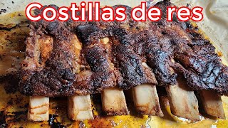 Costillas de res al horno [upl. by Chan]