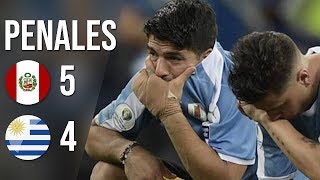 HD Uruguay vs Perú 45 ¡IMPACTANTE Resumen amp Goles PENALES [upl. by Ez]