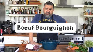 Boeuf Bourguignon  Dejlig efterårsmad lige direkte fra gryden Oksekød bourgogne og kærlighed [upl. by Kyla]