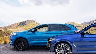 2019 Ford Edge ST Vs 2018 BMW X3 M40i [upl. by Peers549]