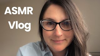 My First ASMR Vlog  ASMR Books amp Reading  Current Read Halloween Books Second Hand Book Shop [upl. by Etteval]