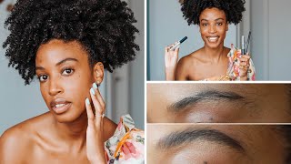 Easy NaturalLooking Eyebrow Tutorial  RevitaLash Cosmetics [upl. by Marabelle221]