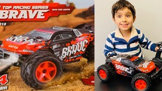 VATOS Remote Control Monster Car The Brave Racing Series 4x4 4WD with Ayan [upl. by Eramal]