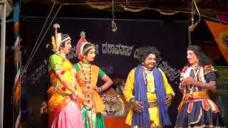 Yakshagana Tulu  Banatha bangar  7  Sundara bangady hasya  1 [upl. by Helbon]