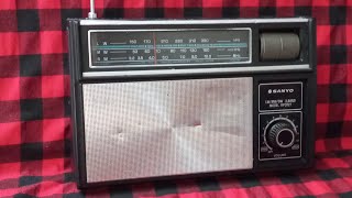 Sanyo RP 3127 Shortwave Performance [upl. by Manville]