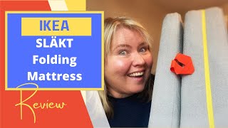 IKEA SLÄKT Folding Mattress Review Whats in the Box [upl. by Bel683]