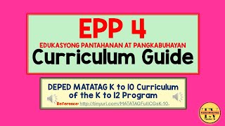 DEPED MATATAG EPP 4 CURRICULUM GUIDE with FREE downloadable files depedmatatag [upl. by Rehpotsirhcnhoj]