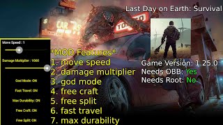 Last Day on Earth Survival Mod Menu [upl. by Ecnarwal]