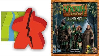 The Broken Meeple  Sheriff of Nottingham Merry Men Review [upl. by Hgielsa]