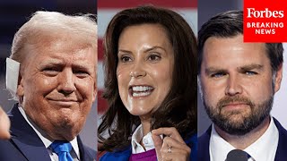 Gov Gretchen Whitmer Sends Stark Message To Trump And Vance Ahead Of Michigan Rally [upl. by Kellyann]