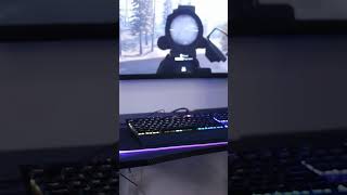 GTRACING 55 Inch Gaming Desk with LED lights [upl. by Bbor342]