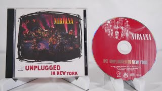 Nirvana  MTV Unplugged In New York CD Unboxing [upl. by Johanna144]