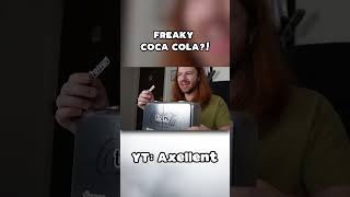 COKE IS FREAKY 🥴🥴 reels ytreels axellent cokehappytears happyetars sodareview funny comedy [upl. by Livingstone174]