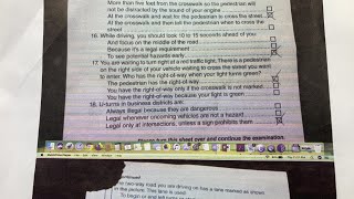 DMV WRITTEN TEST CALIFORNIA 2023 ACTUAL EXAM  Tips and Tricks  Questions and Answers Pt80 [upl. by Clemen]