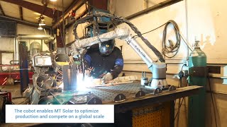 Vectis Case Study  MT Solar  Cobot Welding Tool [upl. by Chambers711]