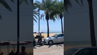 Jomtien Beach in Pattaya City Thailand travel pattaya beach [upl. by Naujahs]