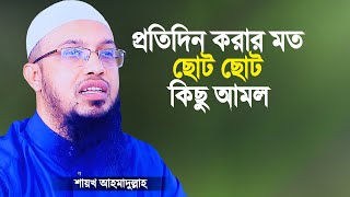 প্রতিদিন করার মত ছোট ছোট কিছু আমল  শায়খ আহমাদুল্লাহ  Islamic Waz Bangla  Shaikh Ahmadullah [upl. by Sana]