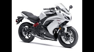 Motorcycle Fairings Kit  2013Present Kawasaki Ninja 300 WhiteBlack Fairings   KAW30 [upl. by Eciryt]