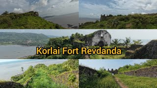 Korlai Fort Revdanda  Korlai Killa  कोर्लई किल्ला  Roadtrip Part 2  Beach  Nature  Kokan कोकण [upl. by Eniladam339]