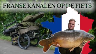 Karpervissen in Frankrijk  Op de fiets langs de Franse kanalen [upl. by Ahsilet585]