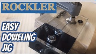 Rockler dowel jigquick review and first time use [upl. by Wengert]