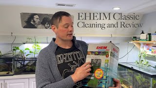 EHEIM Classic 250 Canister Filter review amp cleaning [upl. by Arramat]