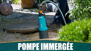 LA MEILLEURE POMPE IMMERGÉE  GARDENA 60005 [upl. by Naugan]