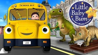 Wheels On The Bus  LittleBabyBum  Nursery Rhymes for Babies  ABCs and 123s [upl. by Agate]