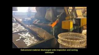 Galvspin Galvanizers  Automated Centrifuge Galvanizing Plant [upl. by Dewayne]