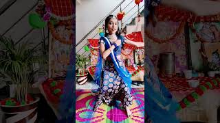 Dhol baje Dhol bajeaaradhyasingh74 dussehra celebration viraldanceshortsfeed youtubeshorts [upl. by Ahsiened899]