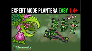 TERRARIA EXPERT MODE PLANTERA GUIDE 14 Easy 2022 [upl. by Ijies591]