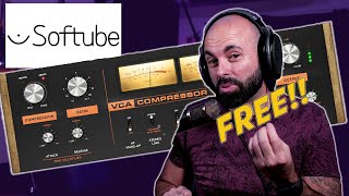 Why you REALLY NEED to Try This FREE VCA Compressor Plugin [upl. by Assirec]