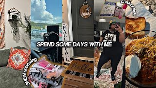 DAYS IN MY LIFE run errands with me SHEIN haul fall decor cook with me adulting [upl. by Miehar]