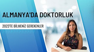 Almanyada Doktorluk  2023te bilmeniz gerekenler [upl. by Daune35]