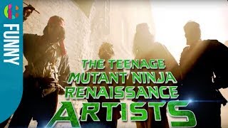 The Teenage Mutant Ninja Renaissance Artists  Horrible Histories [upl. by Nor949]