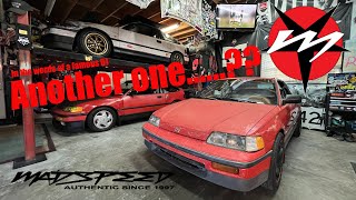 Madspeed Picking up a 1989 Honda CRX Si part 1 Ep11 [upl. by Marala]