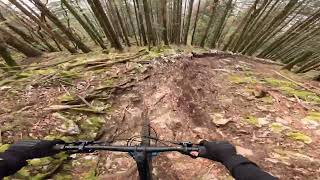 MTB Enduro Sessions  Steep Downhill on Loose Conditions  Raw [upl. by Hannala]