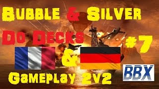 Wargame Red Dragon Gameplay  Bubble and Silver 2v2 France amp West German decks [upl. by Seumas]