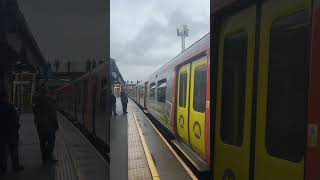 The Wirral Swansong Merseyrail Class 507 Farewell Tour passing Bidston station with loud tones [upl. by Pyotr]