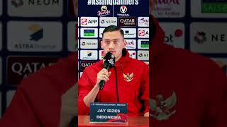 Jay Idzes dan Shin Tae Yong Konferensi Pers Timnas Indonesia vs Jepang kualifikasipialadunia2026 [upl. by Nosrak283]